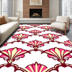 Art Deco Fan Pattern Rug