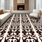 Bold Abstract Symmetry Pattern Rug