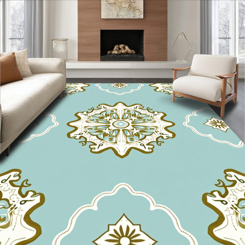 Archival Mandala Patterned Design Rug