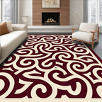 Intricate Swirl Pattern Rug