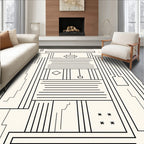 Art Deco Linear Geometric Pattern Rug