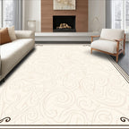 Classic Swirls Ornate Border Rug