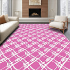 Bold Chain Link Modern Pattern Rug