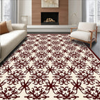 Vine Scroll Traditional Pattern Rug