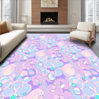 Dreamy Soft Pastel Abstract Pattern Rug