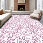 Ornate Vine Detailed Pattern Rug