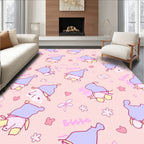 Cute Kawaii Character Pattern Rug