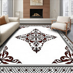 Ornate Corner Central Medallion Rug