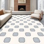 Geometric Octagon Pattern Design Rug