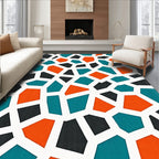 Abstract Geometric Pattern Rug