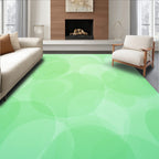 Gradient Circles Soft Pattern Rug