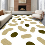 Organic Pebble and Bean Pattern Rug