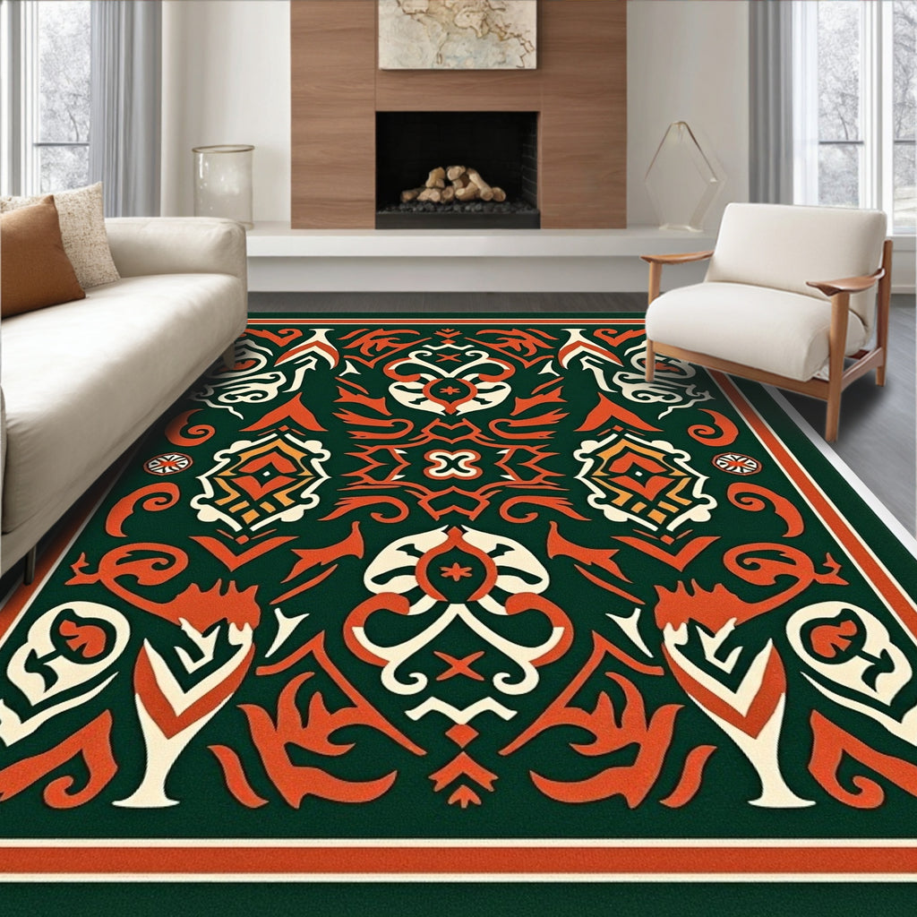 Bold Tribal Patterned Rug