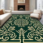Ornate Flourish Geometric Pattern Rug