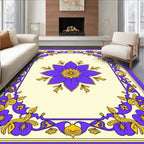 Victorian Floral Swirls Rug