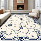Cosmic Star Map Constellation Rug Design Rug