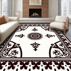 Classic Sunburst Floral Medallion Rug